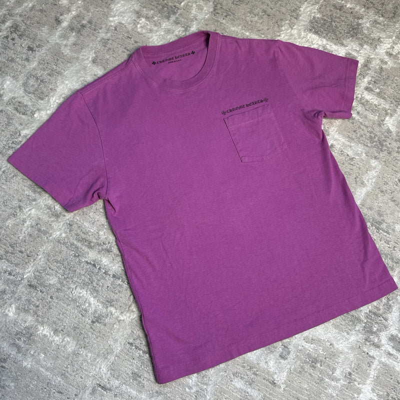 Chrome Hearts Matty Boy Spiderweb Short Sleeve Pocket Tee Shirt 