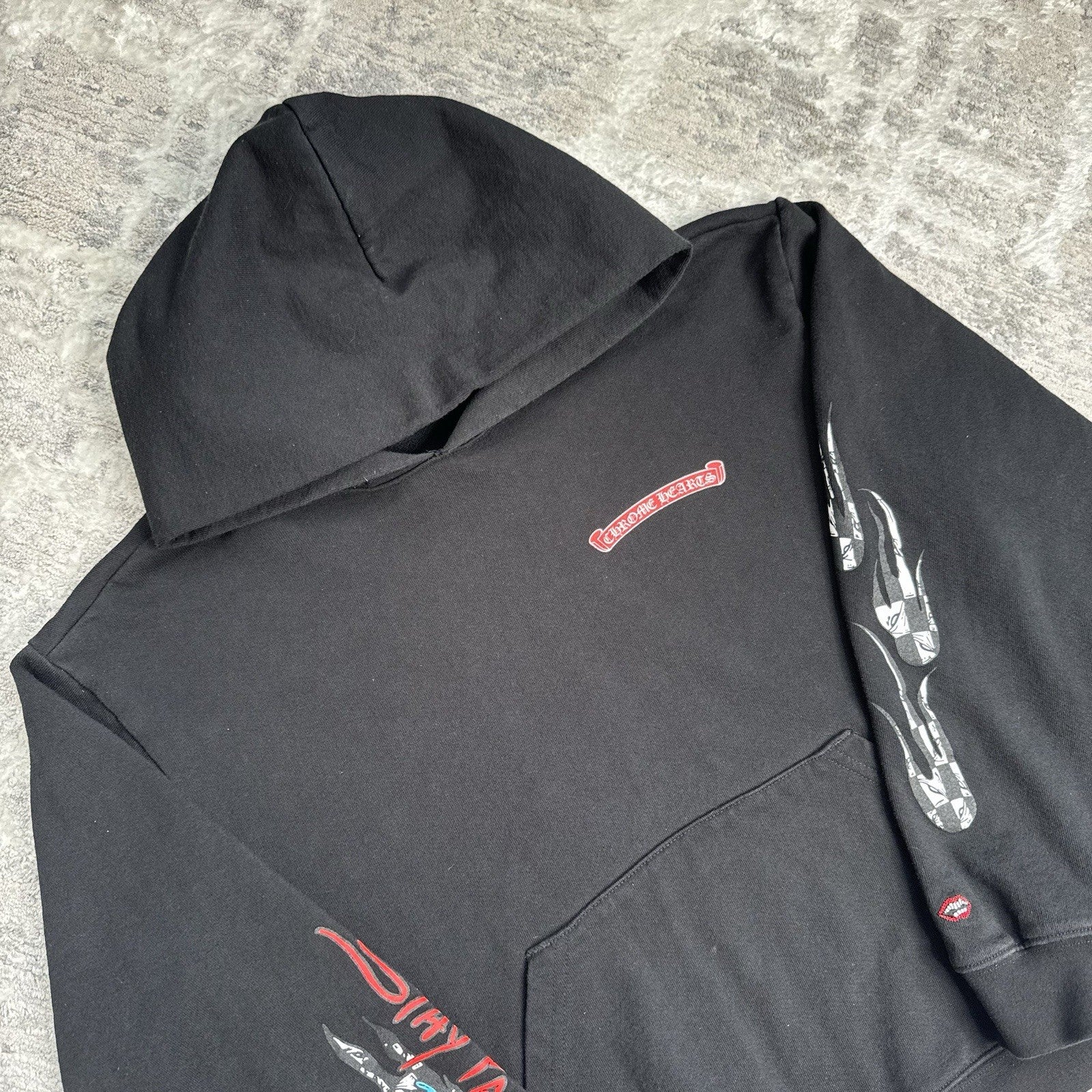 Chrome Hearts Matty Boy Stay Fast Pullover Hoodie 