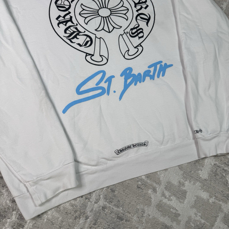 Chrome Hearts St Barths Horseshoe Pullover Hoodie 