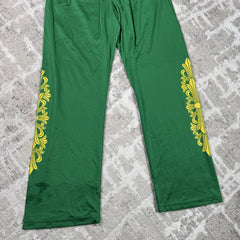 Chrome Hearts Mesh CH Stadium Floral Sweatpants 