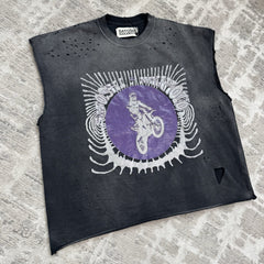 Satoshi Nakamoto Motorsport Cut-off Shirt 