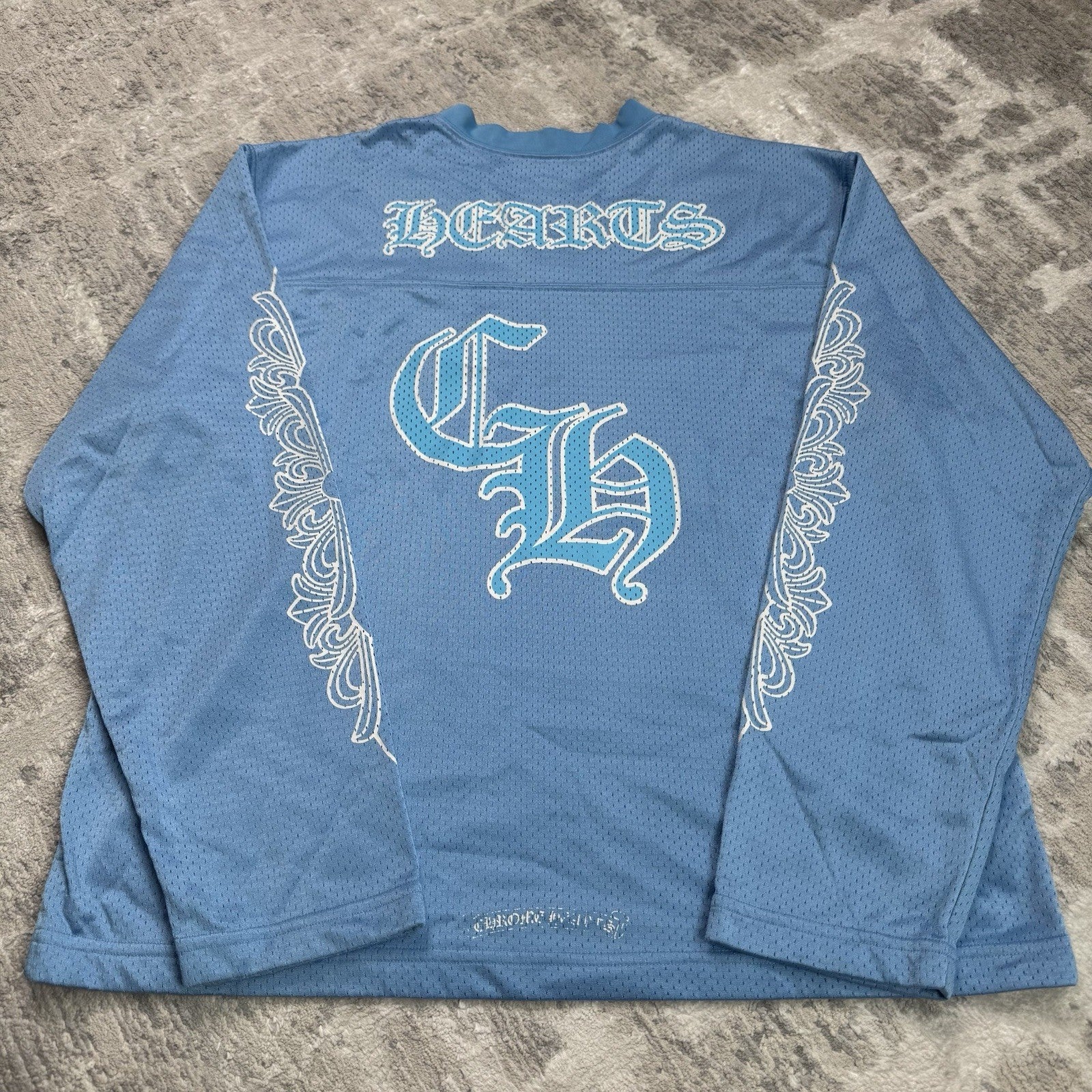 Chrome Hearts Mesh CH Long Sleeve Jersey 