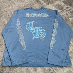 Chrome Hearts Mesh CH Long Sleeve Jersey 