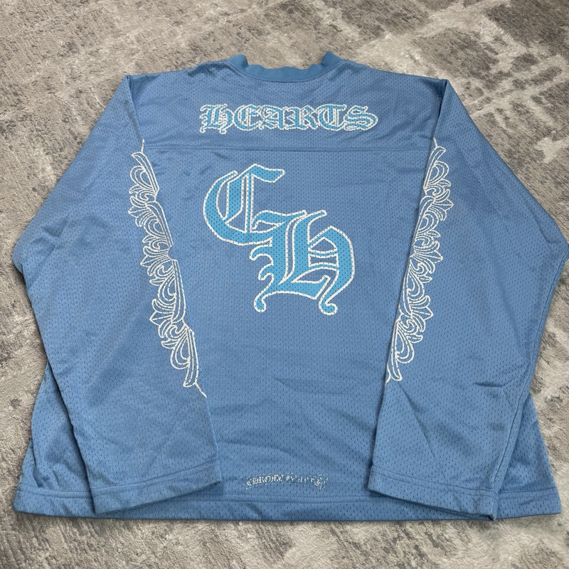 Chrome Hearts Mesh CH Long Sleeve Jersey 
