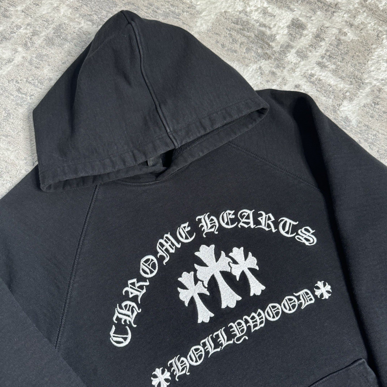 Chrome Hearts King Taco Triple Cross Embroidered Hoodie 