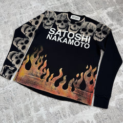 Satoshi Nakamoto Lost Boys Long Sleeve Thermal Shirt 