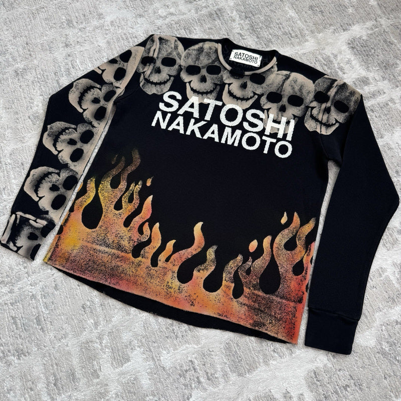 Satoshi Nakamoto Lost Boys Long Sleeve Thermal Shirt 