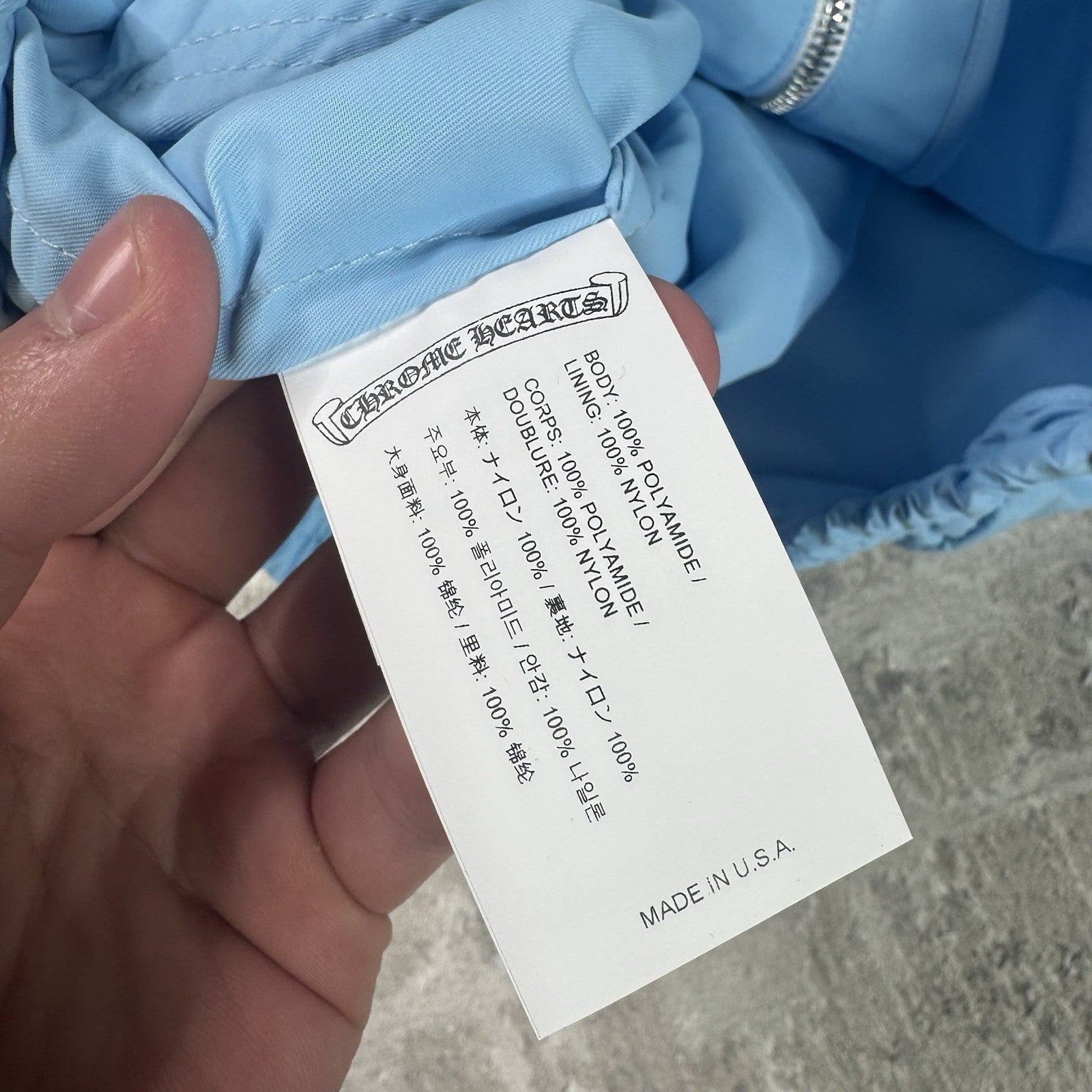 Chrome Hearts Miami Art Basel Zip Up Track Jacket 