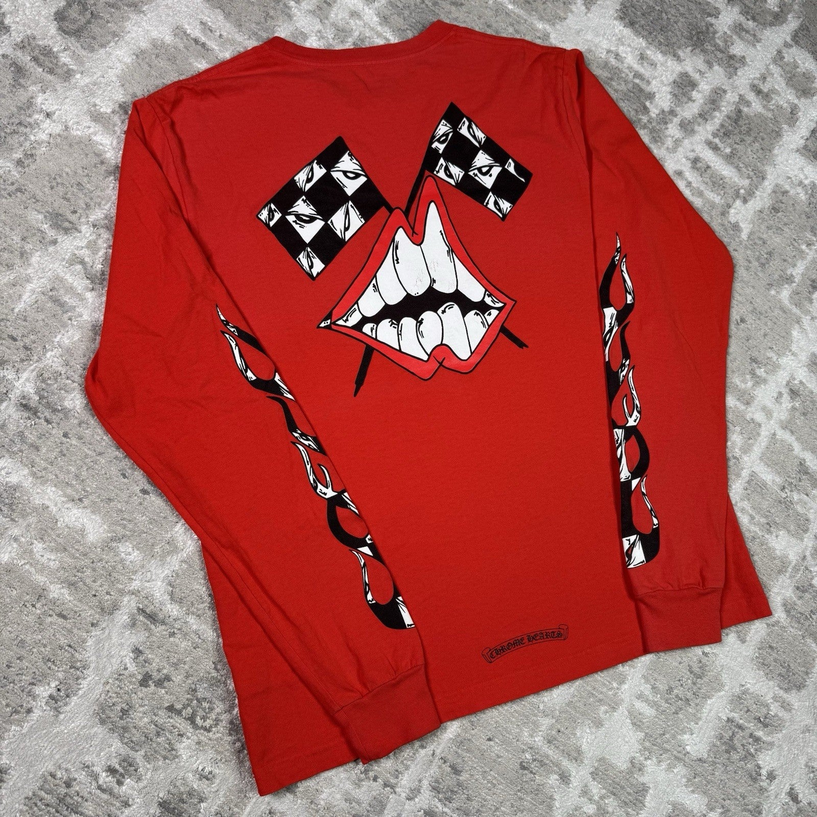Chrome Hearts Matty Boy Chomper Long Sleeve Tee Shirt 