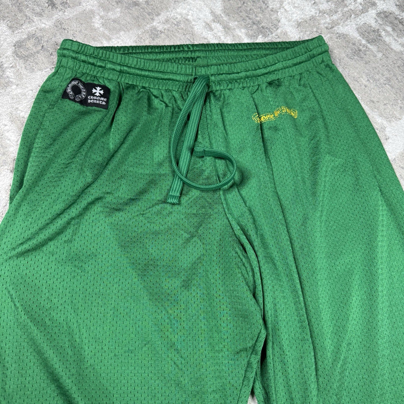 Chrome Hearts Mesh CH Stadium Floral Sweatpants 