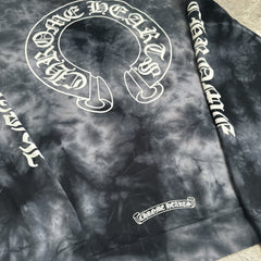 Chrome Hearts Tie Dye Horseshoe Pullover Hoodie 