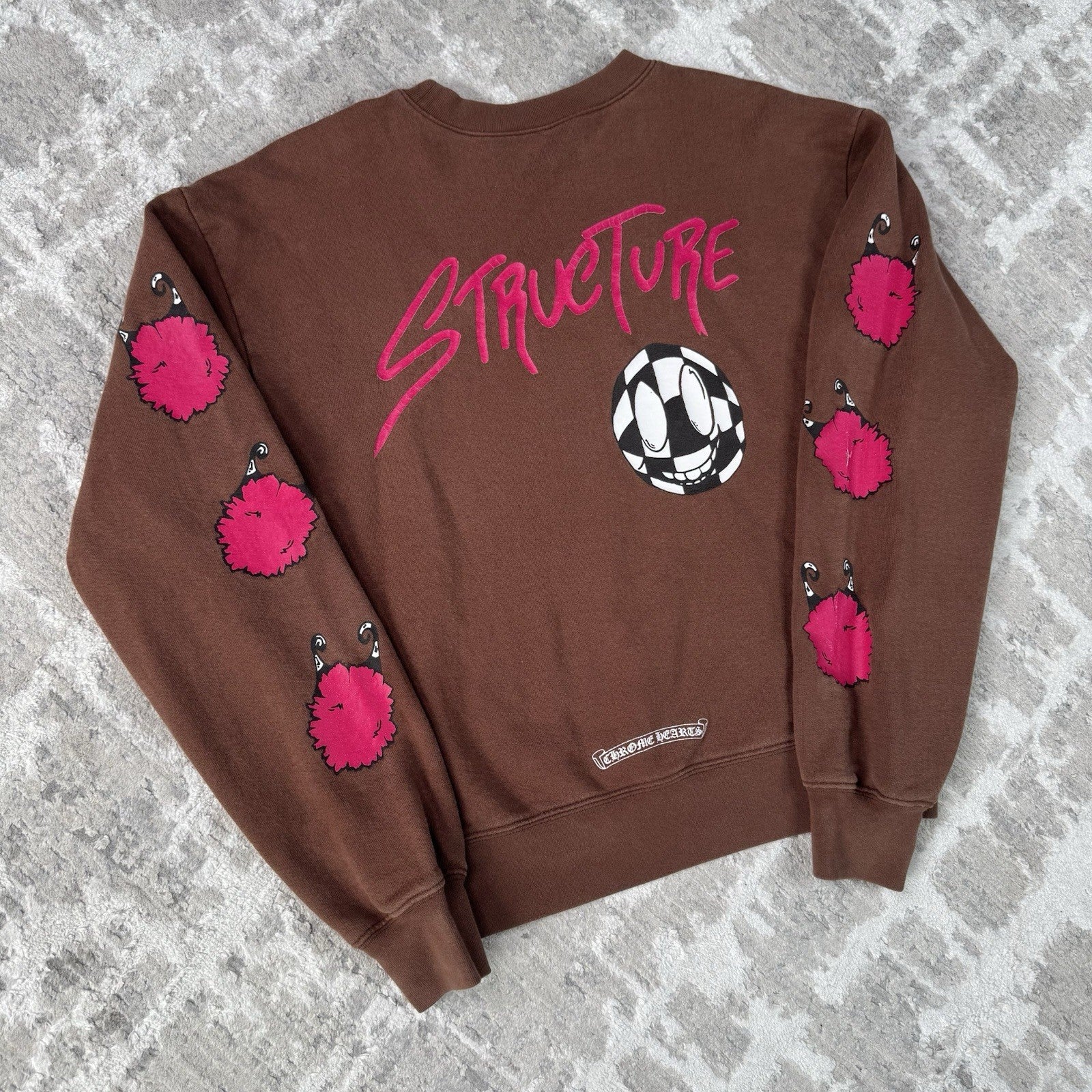 Chrome Hearts Matty Boy Structure Pullover Crewneck Sweatshirt 