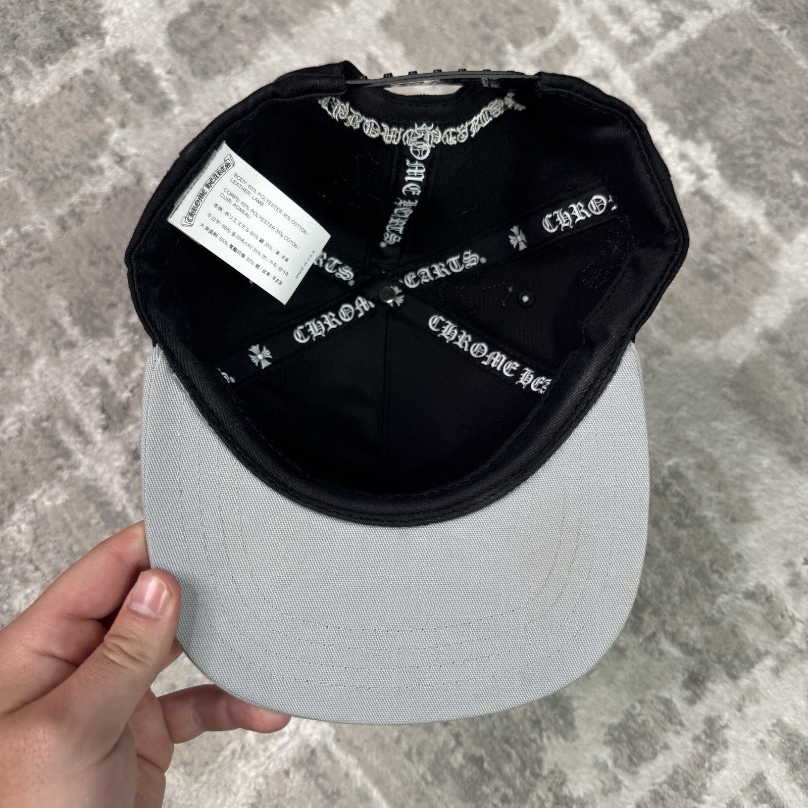 Chrome Hearts Cross Patch Baseball Hat