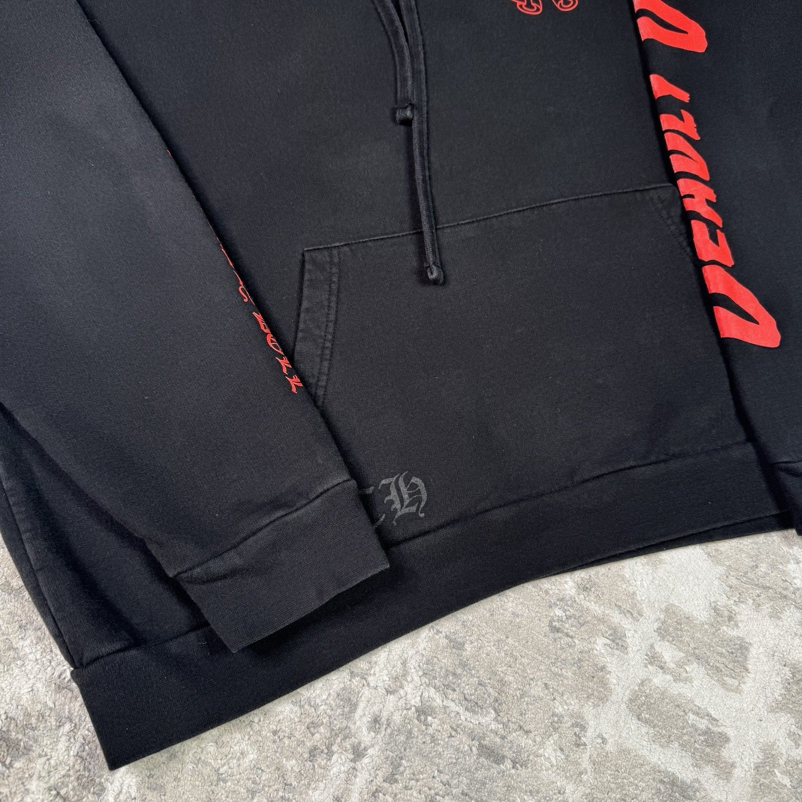 Chrome Hearts Deadly Doll Horseshoe Pullover Hoodie 