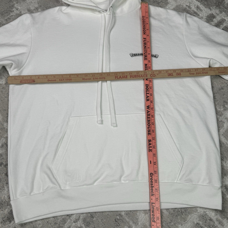Chrome Hearts St Barth Exclusive Cross Pullover Hoodie 