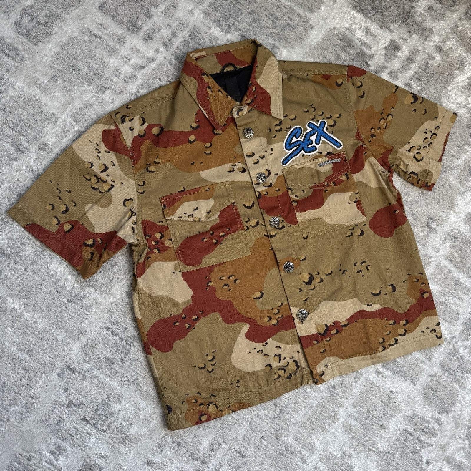 Chrome Hearts Matty Boy Sex Records Button Up Shirt 