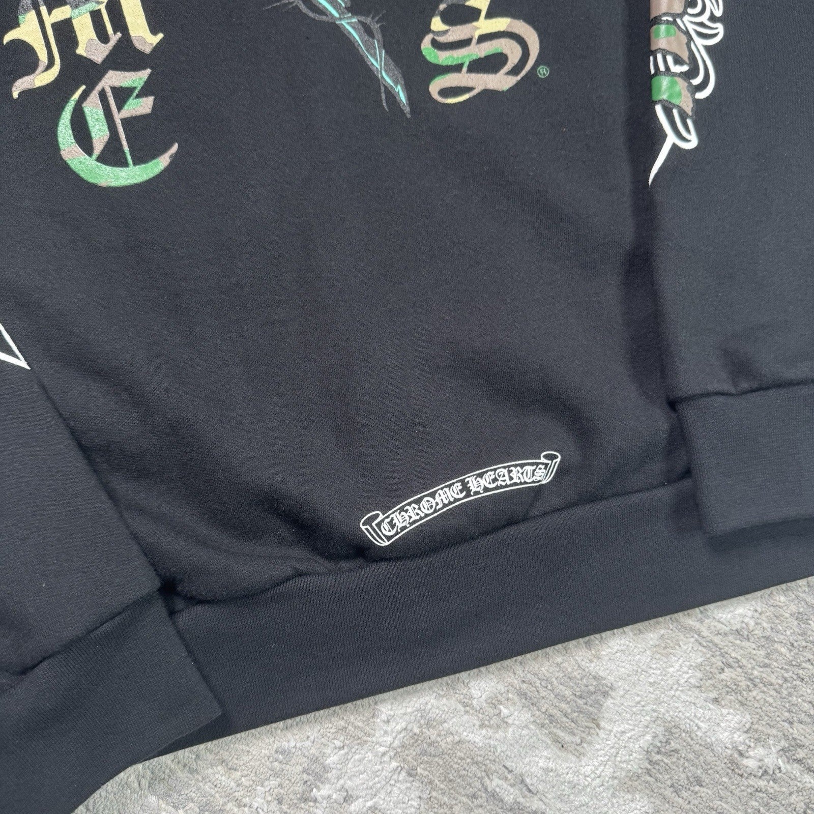 Chrome Hearts Deadly Doll Zip Up Hoodie 