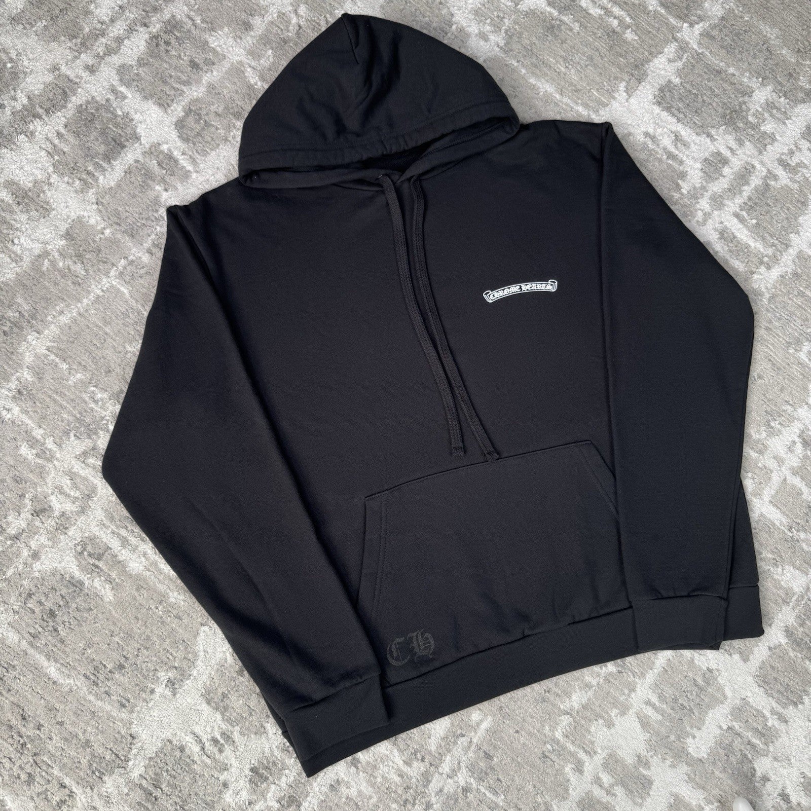Chrome Hearts St Barth Exclusive Cross Pullover Hoodie 