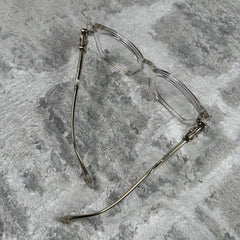 Chrome Hearts Cox Ucker Clear Frame Glasses