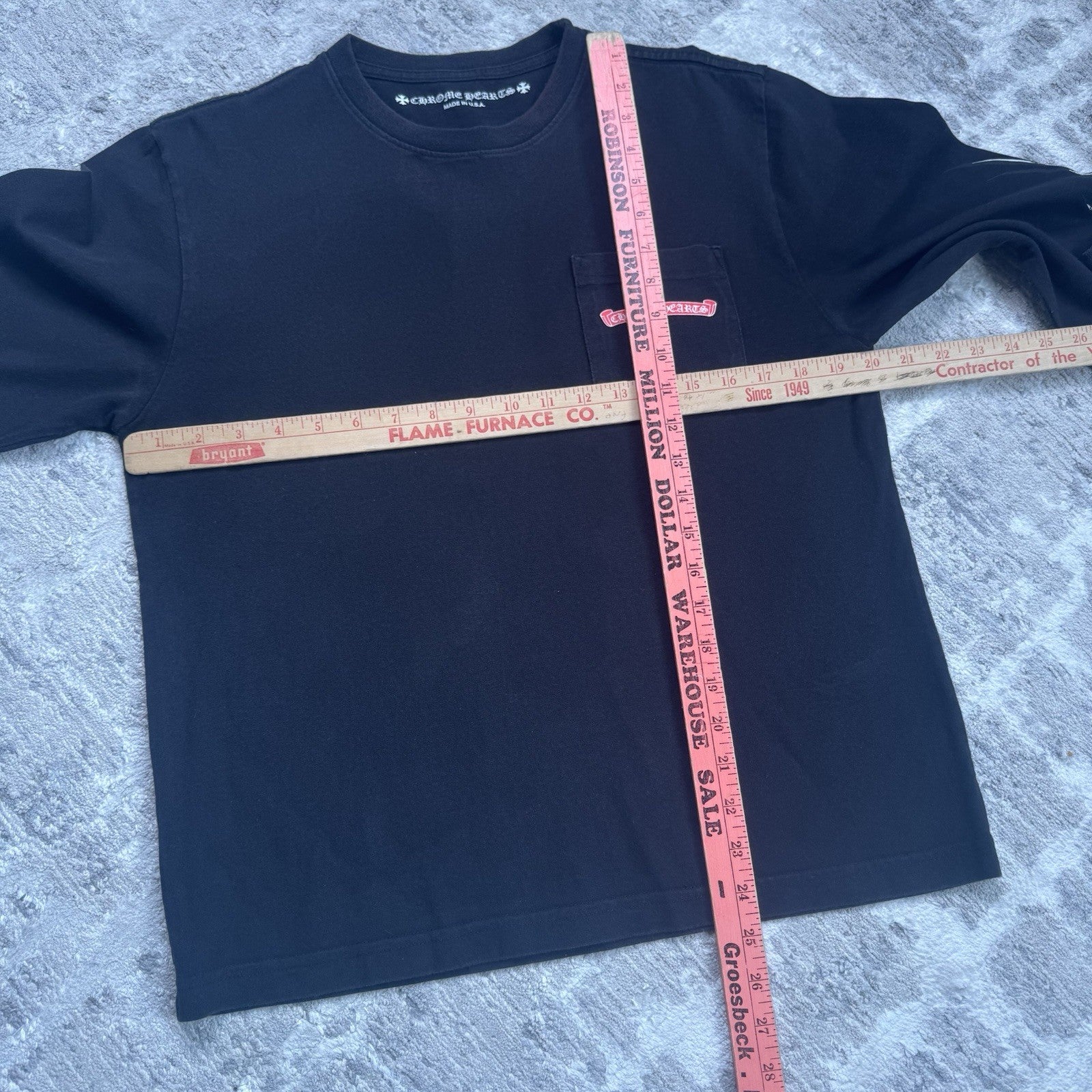 Chrome Hearts Matty Boy Stay Fast Long Sleeve Tee Shirt 