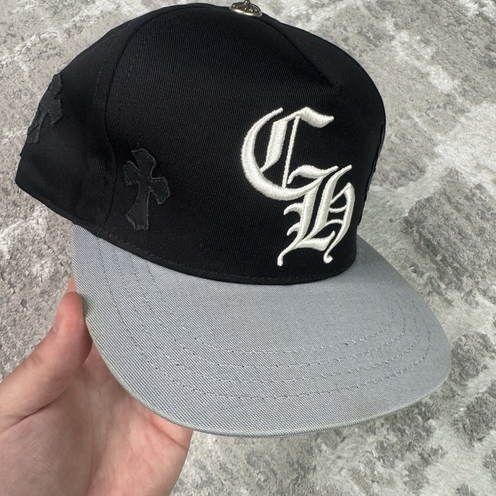 Chrome Hearts Cross Patch Baseball Hat