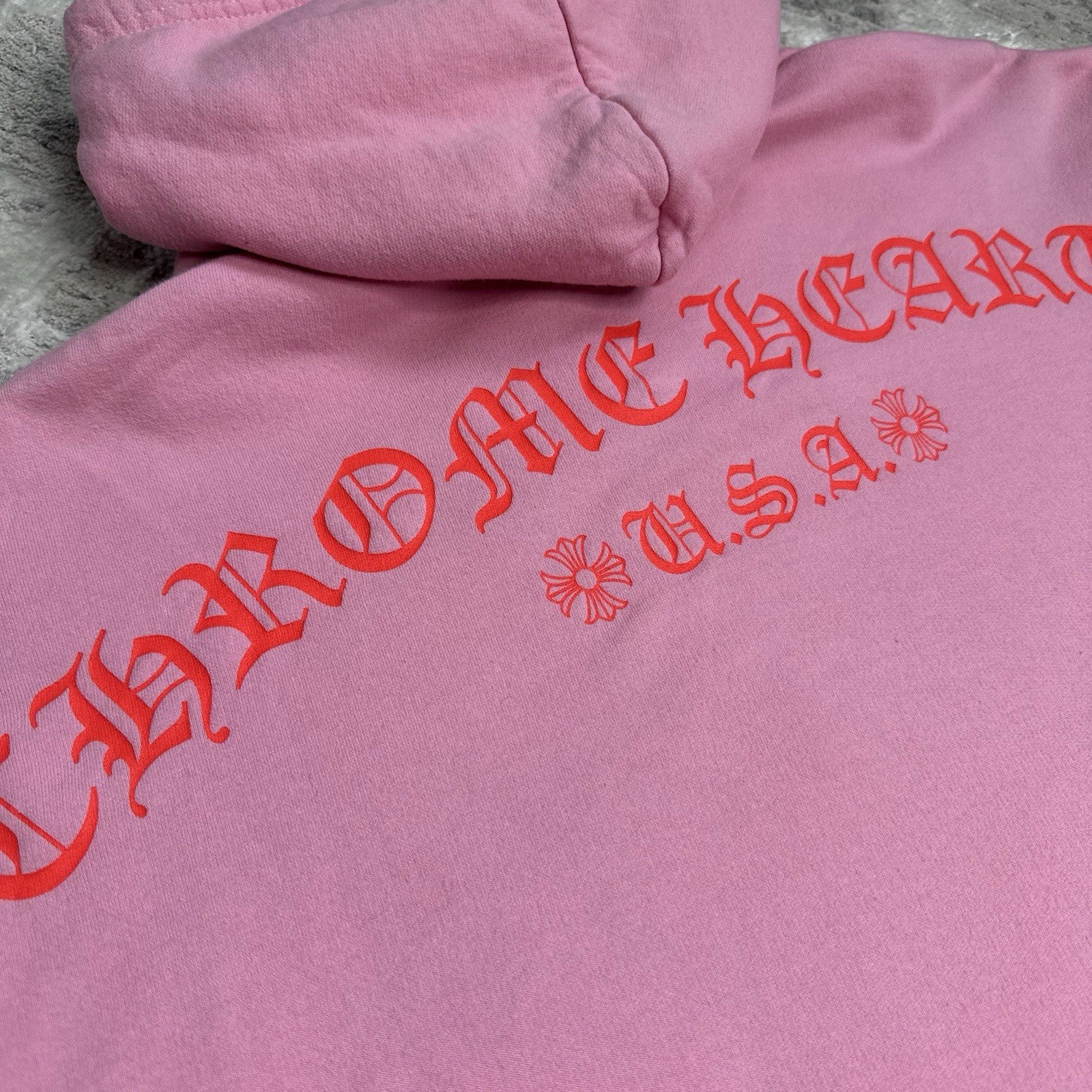 Chrome Hearts T Bar Logo Pullover Hoodie 