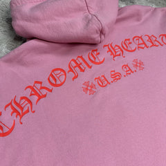 Chrome Hearts T Bar Logo Pullover Hoodie 