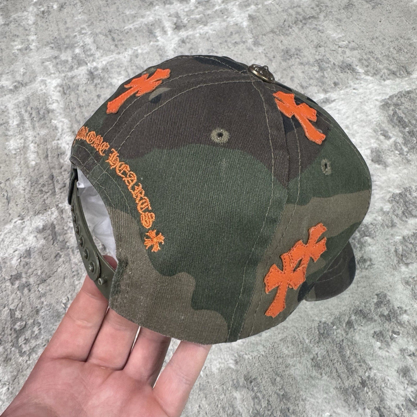 Chrome Hearts Cross Patch Baseball Hat
