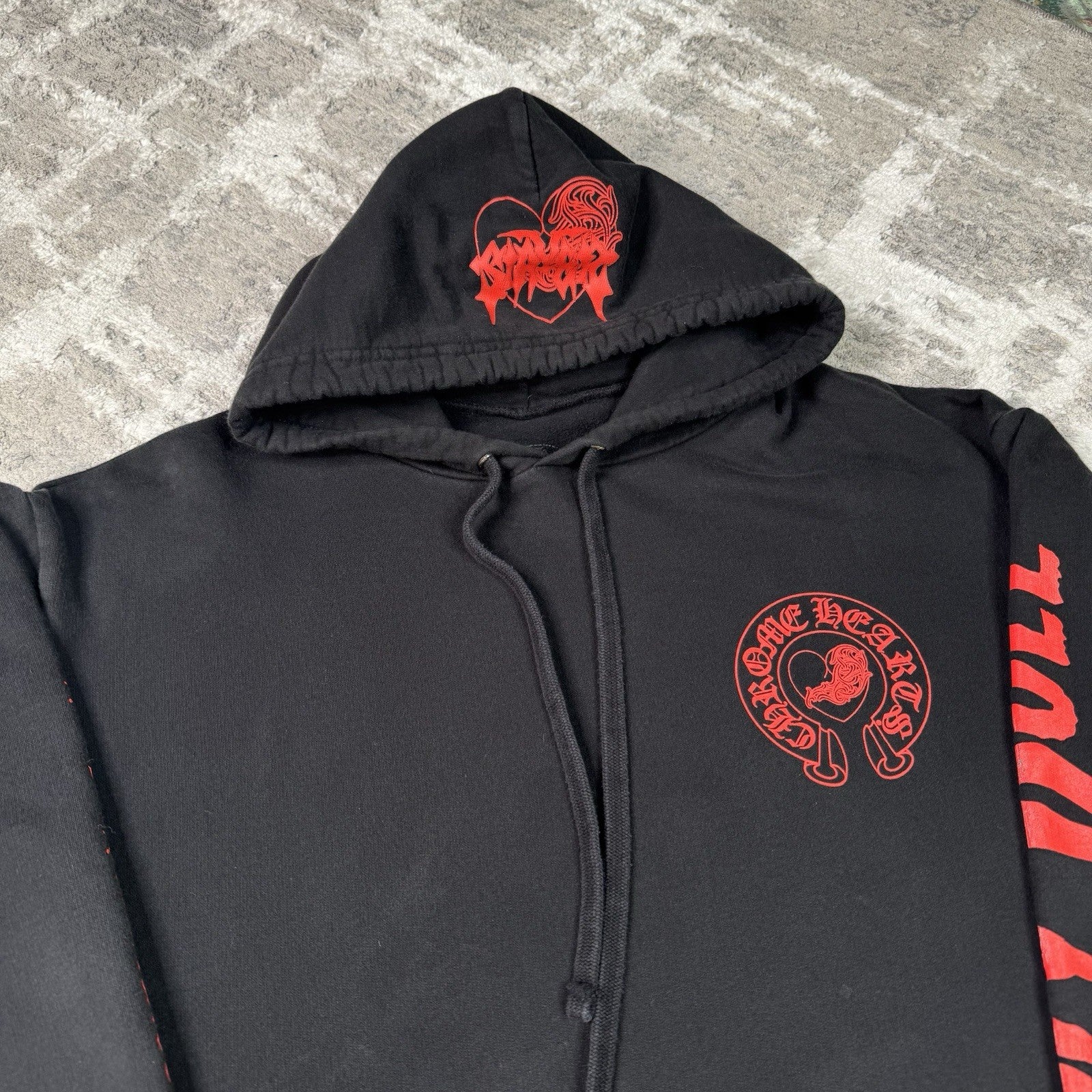 Chrome Hearts Deadly Doll Horseshoe Pullover Hoodie 
