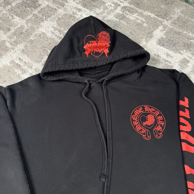 Chrome Hearts Deadly Doll Horseshoe Pullover Hoodie 