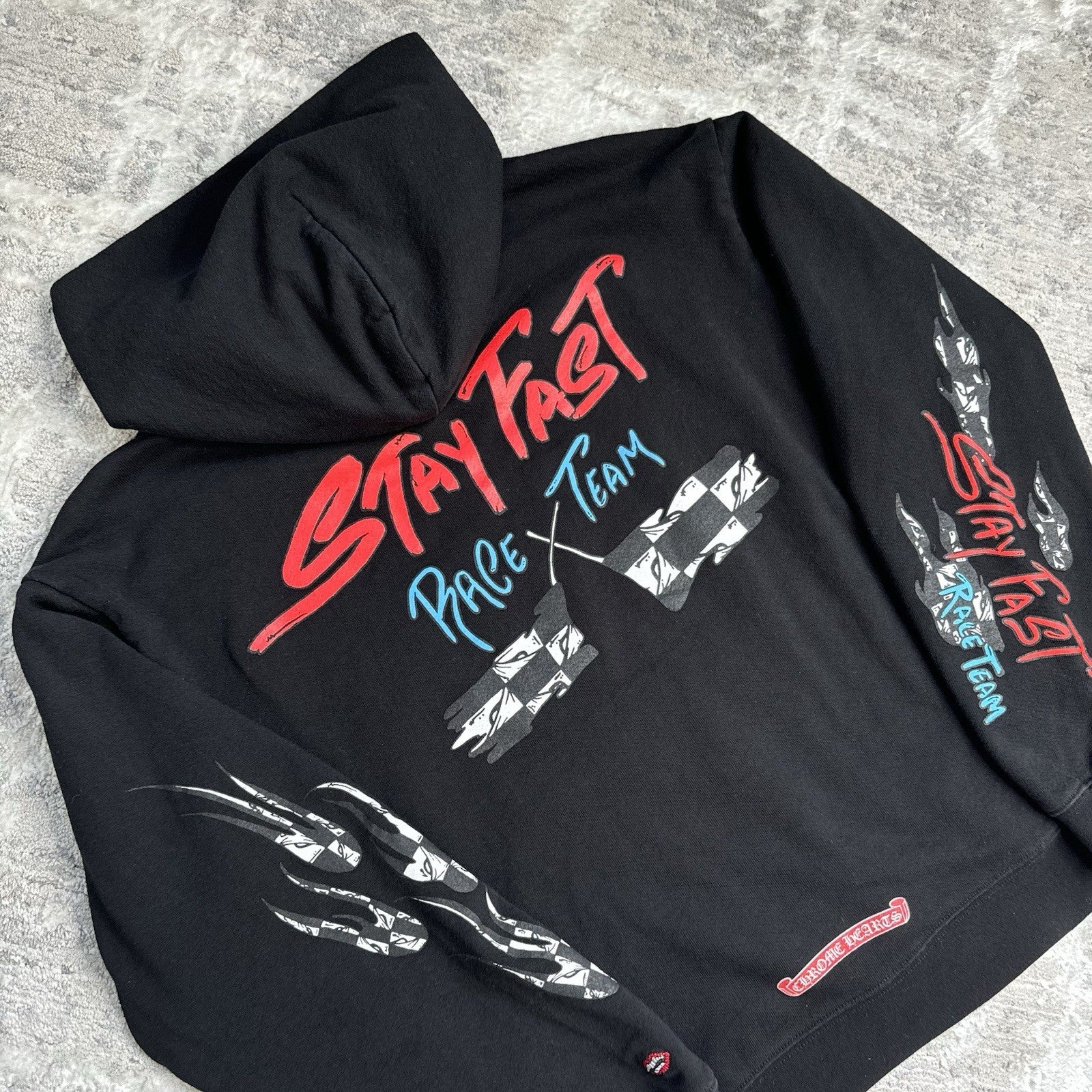 Chrome Hearts Matty Boy Stay Fast Pullover Hoodie 