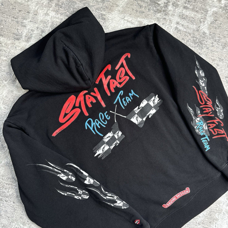 Chrome Hearts Matty Boy Stay Fast Pullover Hoodie 
