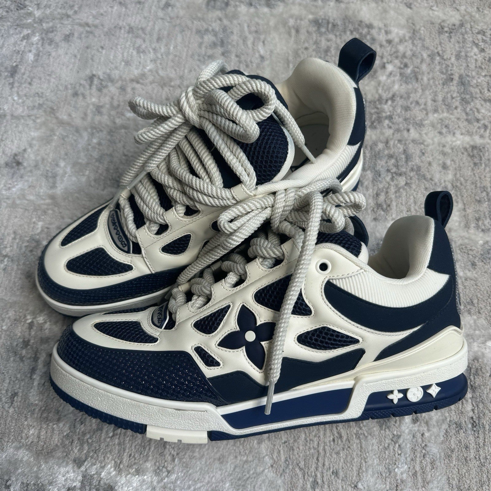 Louis Vuitton Skate Trainer Sneaker ‘marine Blue’ Sz- 8.5LV