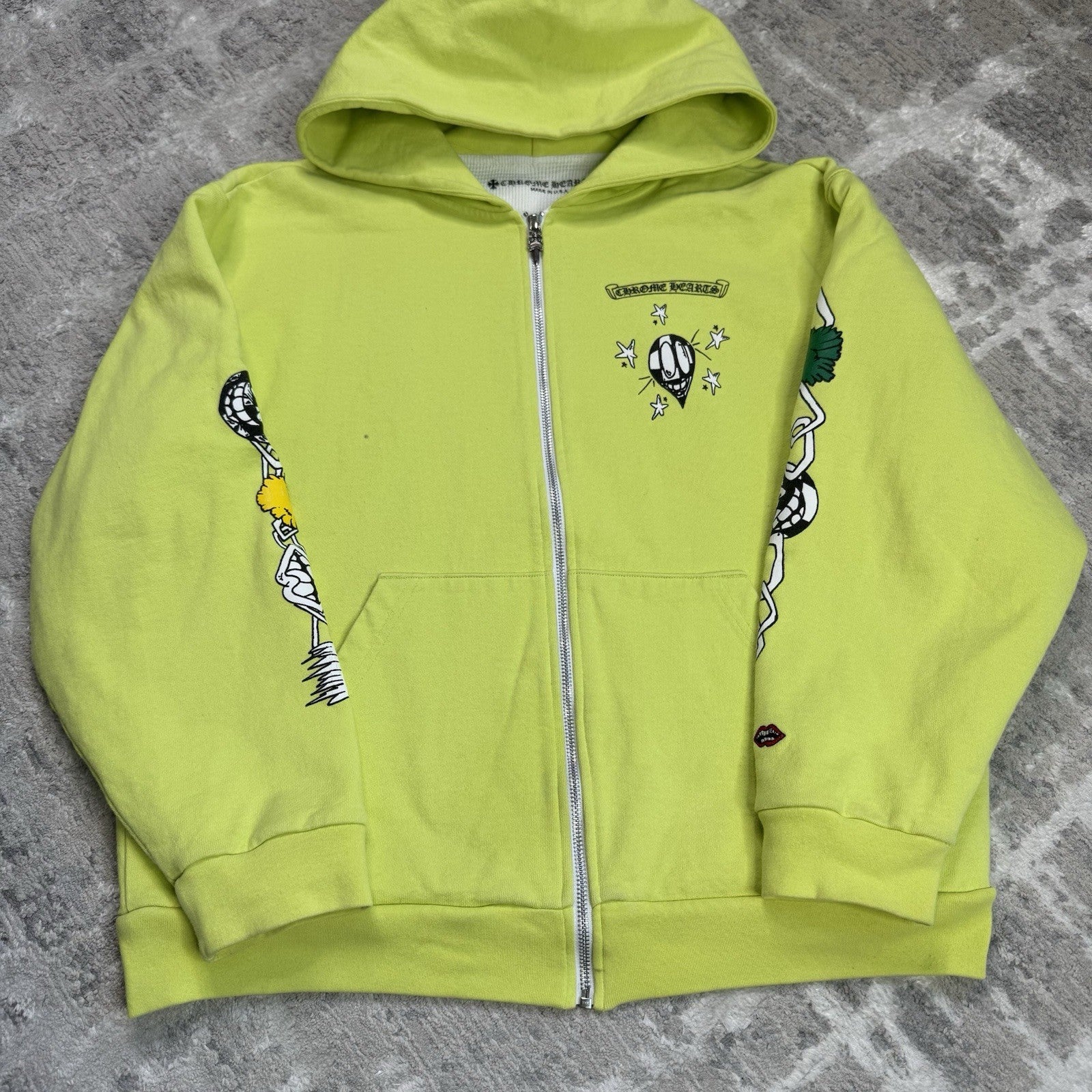 Chrome Hearts Matty Boy Link Zip Up Hoodie 