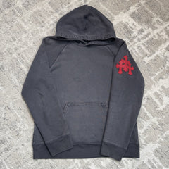 Chrome Hearts Paper Jam Leather Triple Cross Pullover Hoodie