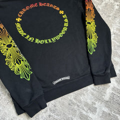 Chrome Hearts Floral Gradient Logo Pullover Hoodie 