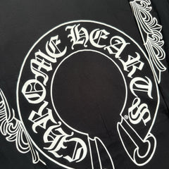 Chrome Hearts Floral Horseshoe Long Sleeve Shirt 