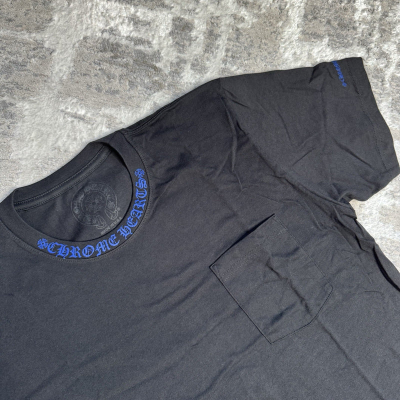 Chrome Hearts Letters Neck Logo S/S Pocket Tee Shirt 