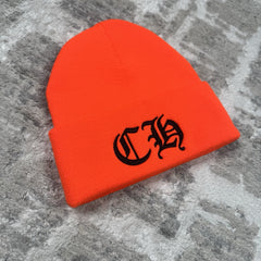 Chrome Hearts CH Embroidered Logo Beanie Hat