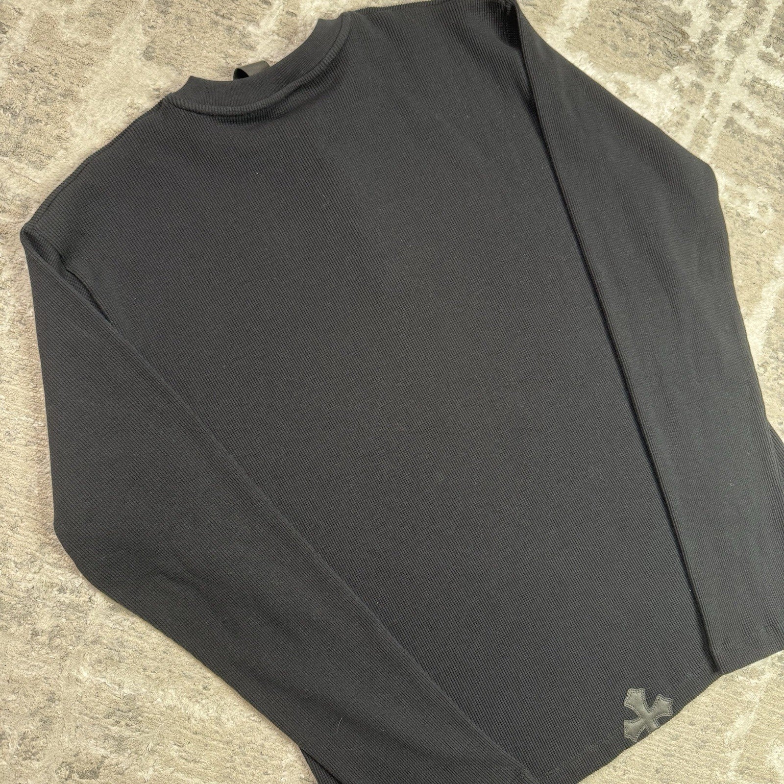 Chrome Hearts Waffle Thermal Patch Cross Long Sleeve 