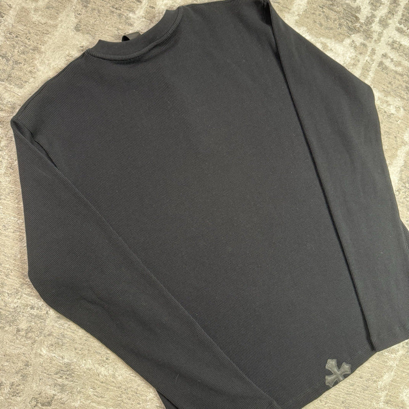 Chrome Hearts Waffle Thermal Patch Cross Long Sleeve 
