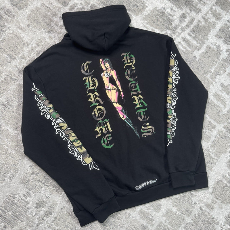 Chrome Hearts Deadly Doll Zip Up Hoodie 