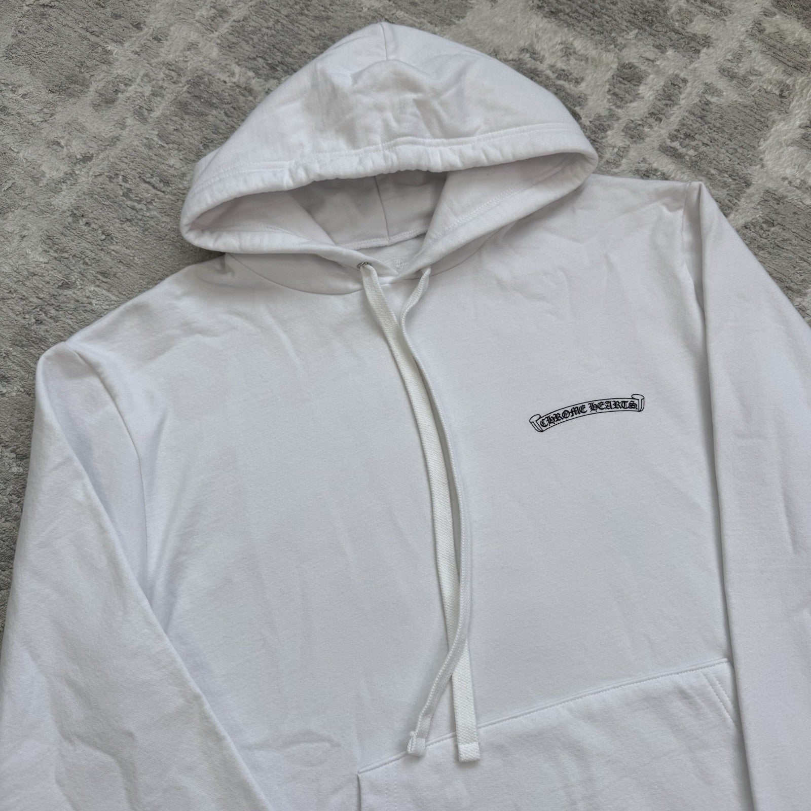 Chrome Hearts St Barth Exclusive Cross Pullover Hoodie 