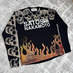 Satoshi Nakamoto Lost Boys Long Sleeve Thermal Shirt 
