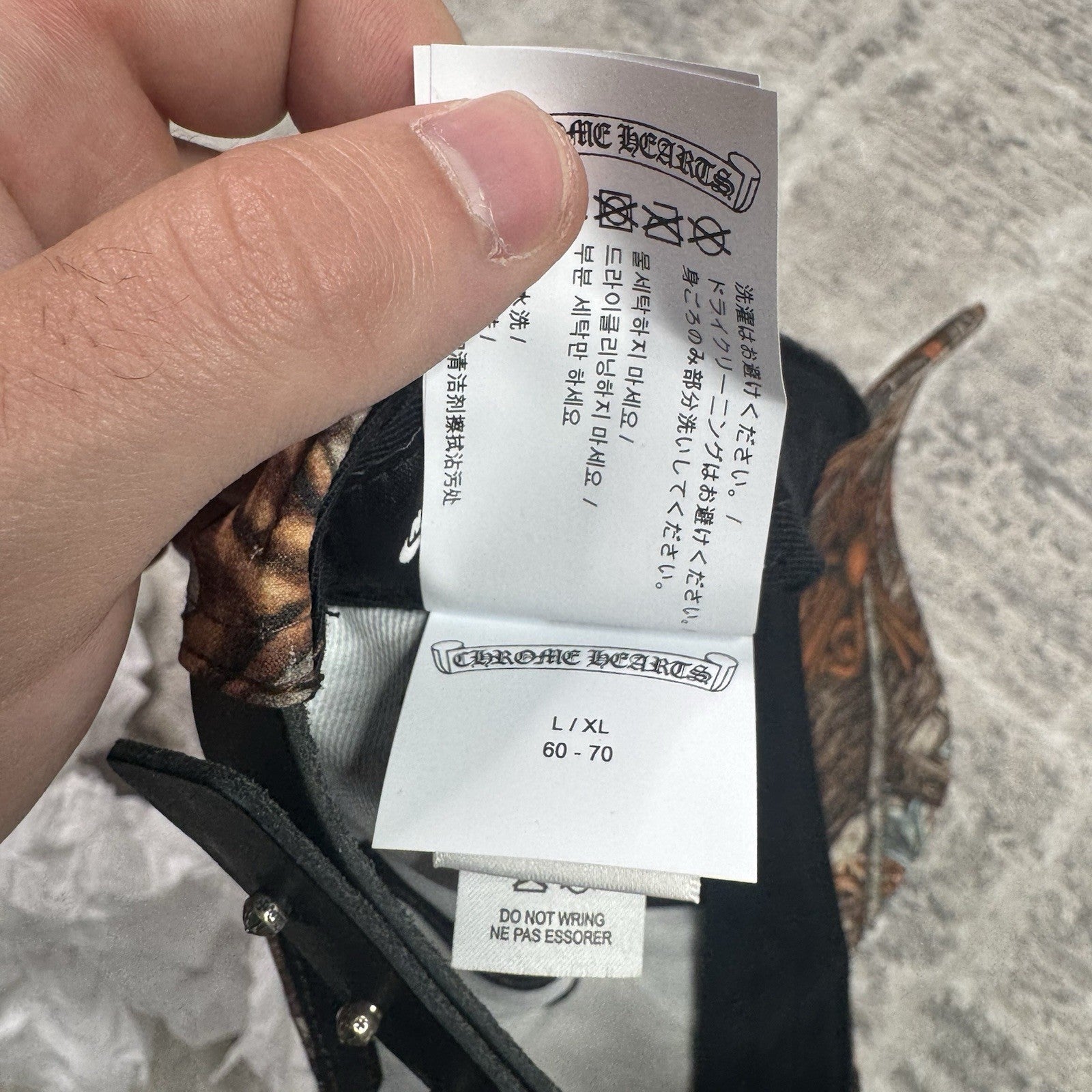 Chrome Hearts Nike Nocta CLB Camo Hat 
