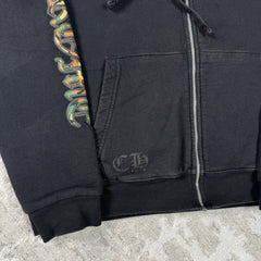 Chrome Hearts Camo Horseshoe Thermal Zip Up Hoodie