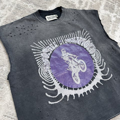 Satoshi Nakamoto Motorsport Cut-off Shirt 