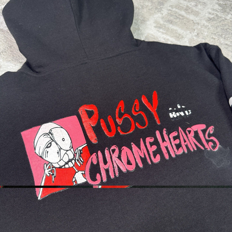 Chrome Hearts Matty Boy Thermal Zip Up Hoodie