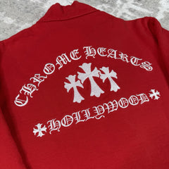 Chrome Hearts Sailin King Taco Quarter Zip Pullover Sweatshirt 