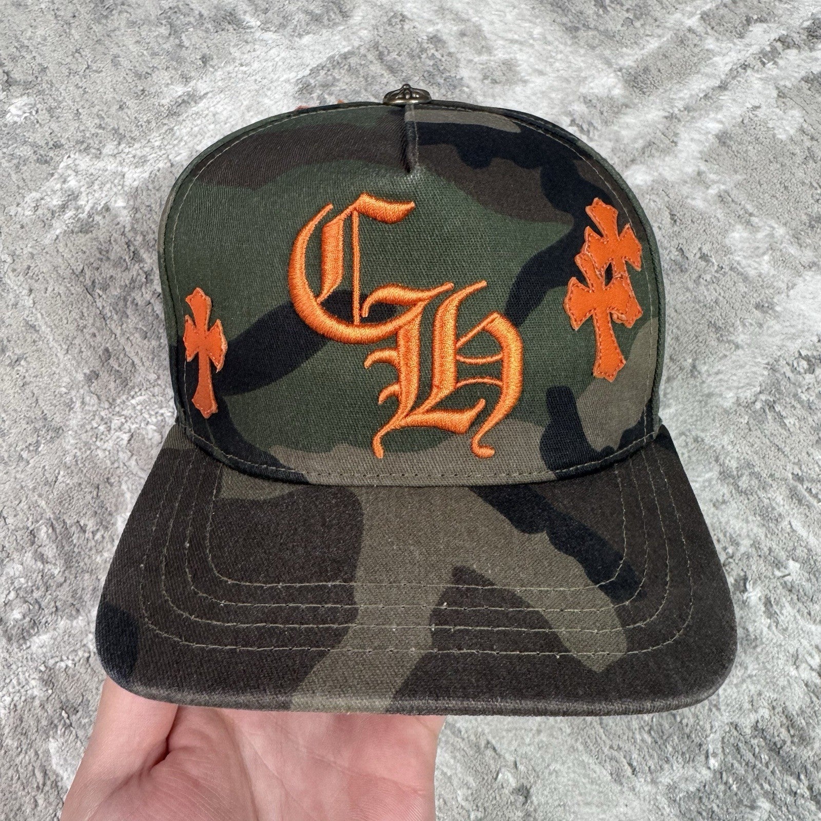 Chrome Hearts Cross Patch Baseball Hat